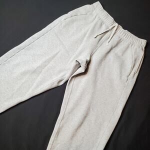 Lululemon Women's Size M Scuba Mid-Rise Oversized Fleece Jogger Gray W5GVDS